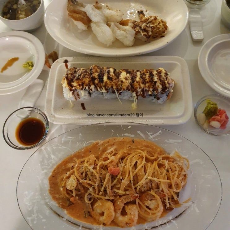  대구 성서 계명대 정문 맛집 새우초밥 아보카도연어롤 명란파스타가 맛있는 데이트 하기 좋은 '귀빈'