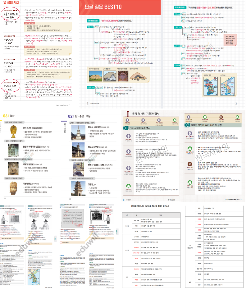 [한국사 요약] 한능검/수능한국사 전범위 핵심 요약정리 필기노트 PDF 다운! : 네이버 블로그