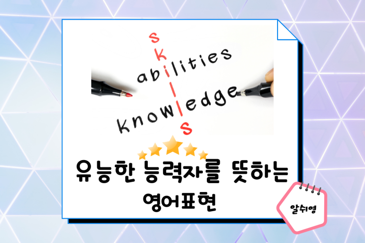  능력자를 뜻하는 영어 표현 a jack of all trades/ an old hand/ virtuoso