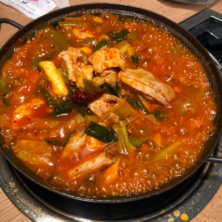  송도 곱도리탕 닭볶음탕 맛집 조우곱도리탕 완전 맛있어요