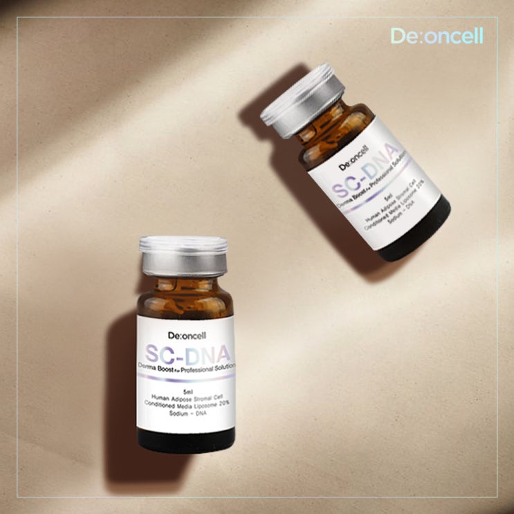  피부를 새롭게 피어나게 하는 스무살 줄기세포 과학! SC-DNA 더마 부스트 솔루션!!