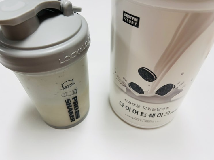  다이어트쉐이크 식사대용 맛있는 단백질쉐이크 쿠키앤크림