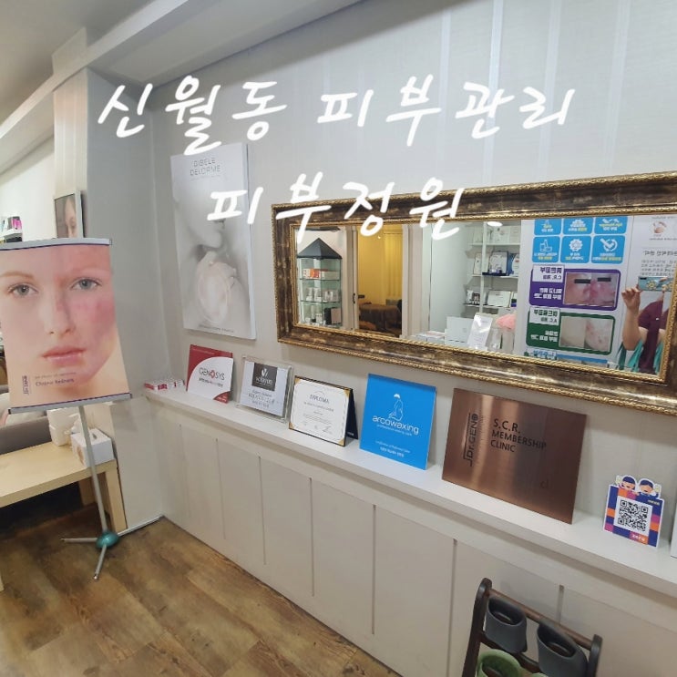  진정성 있는 신월동 피부관리 피부정원 피부도로공사 세멘시트 관리 후기