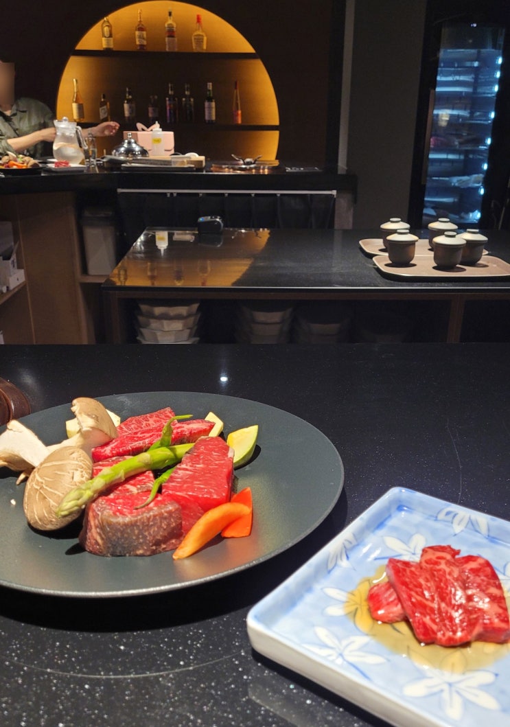  대전 기념일 맛집 우담화 엄지척 소고기오마카세였다