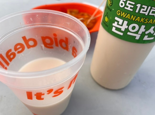  관악산 생막걸리_무감미료로 재료 맛 모두 잡았다!