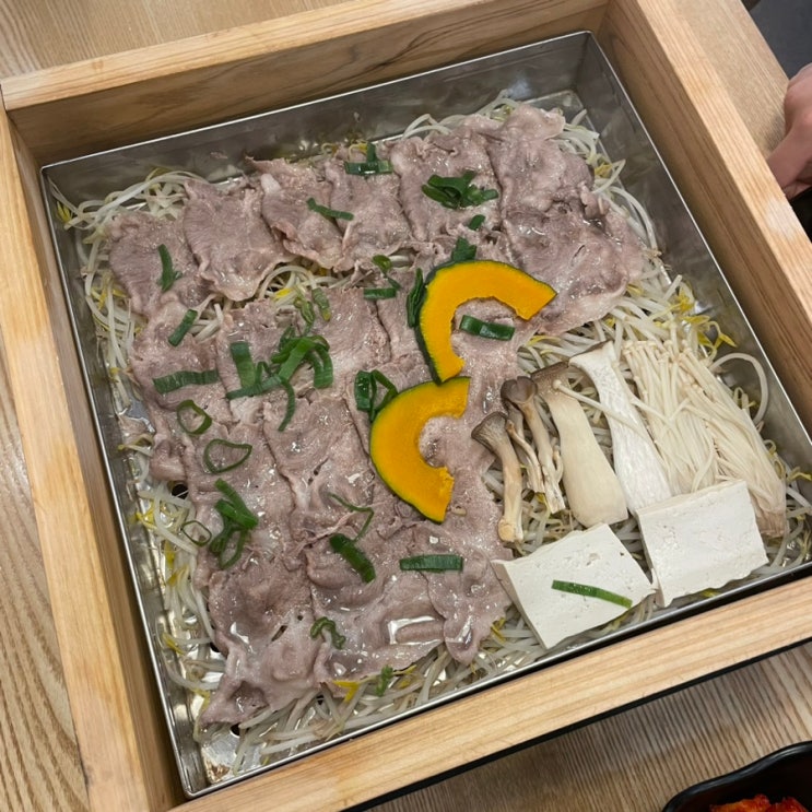  부천 중동 롯데백화점 맛집 도토리편백집 편백찜!