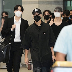 에이티즈 우영, 멀리서도 돋보이는 존재감[포토엔HD]