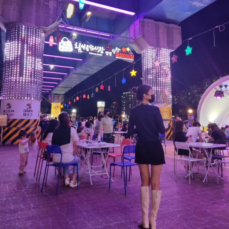  대구 관광지 야경명소 칠성야시장 VS 볼거리 먹거리 많은 서문시장야시장