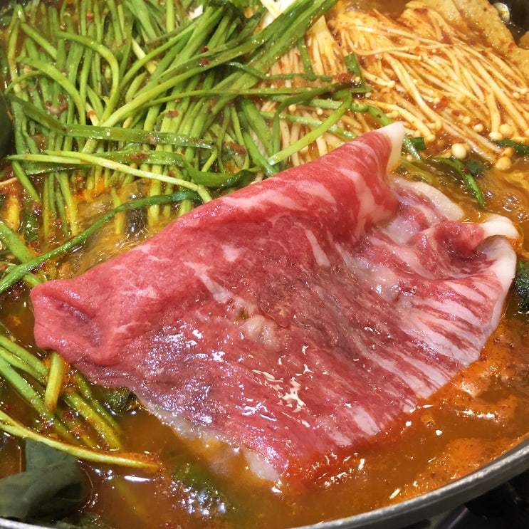  일산백석동맛집 - 맛있는 샤브샤브와 닭볶음탕을 동시에 즐기는 논산댁