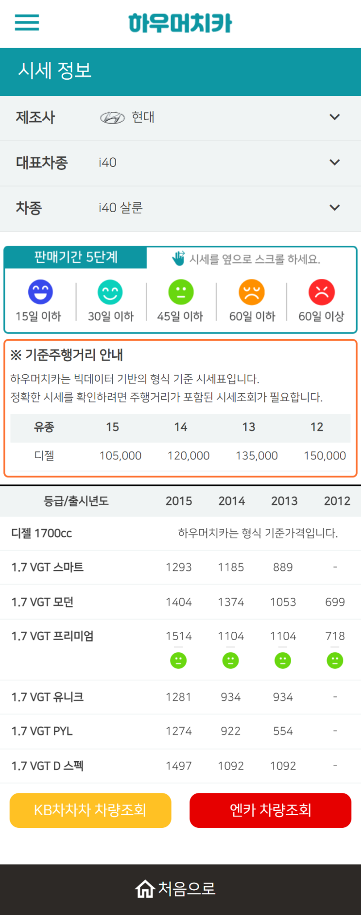 하우머치카 2022년 9월 i40 살룬 중고차시세.가격표 하우머치카 2022년 9월 i40 살룬 중고차시세.가격표
