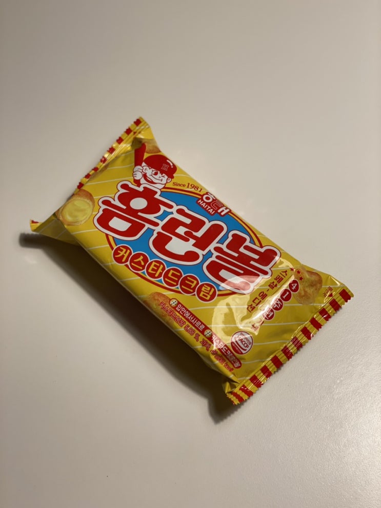  내돈내먹 / 홈런볼 커스타드크림, 그냥 무난한 맛