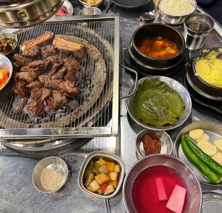  하남 미사 / 신촌 서서갈비, 부드러운 생 갈비살 맛집 추천