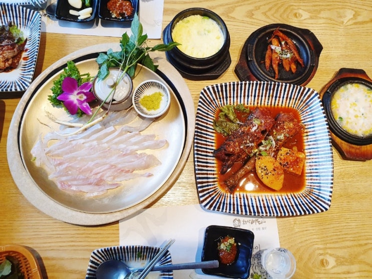 대구 다사 횟집 [한상바다 다사점] 정말 푸짐하게 나오는 맛집