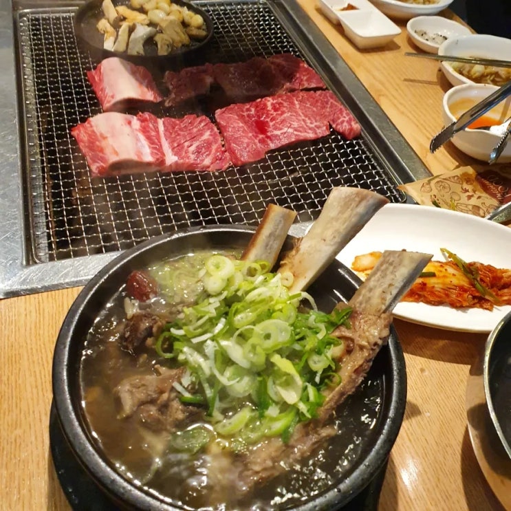  먹보한우 하남덕풍점. 하남미사맛집  부모님과 함께한 소고기 갈비탕 맛집