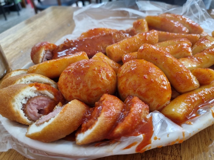  아차산 등산 후 점심 신토불이 떡볶이