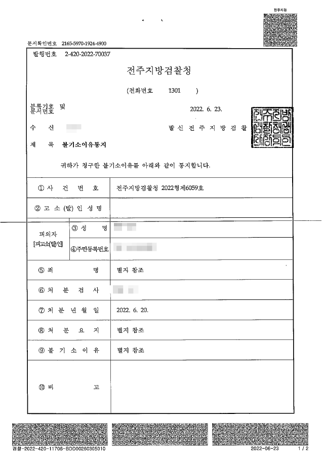 전주강간, 무혐의 불기소 이끌어낸 성공사례