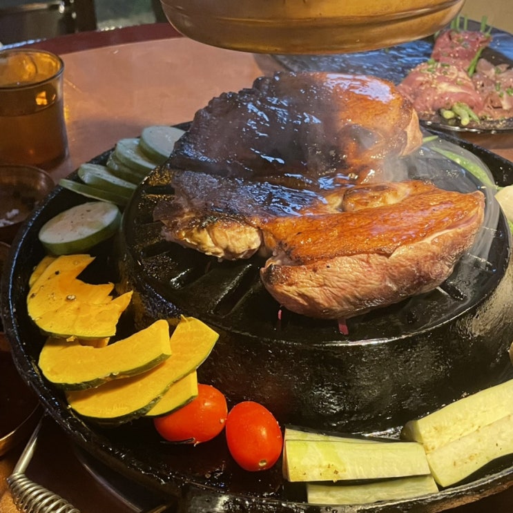  성수역 힙한 오리고기 맛집 뚝또농원!