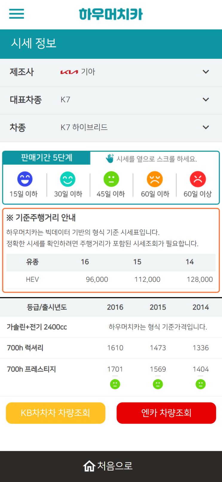 하우머치카 2022년 9월 K7 하이브리드 중고차시세.가격표 하우머치카 2022년 9월 K7 하이브리드 중고차시세.가격표