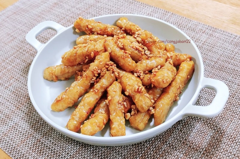 맛동산 탕수육 레시피, 집에서 맥주 안주 만들기, 간단한 간식 추천