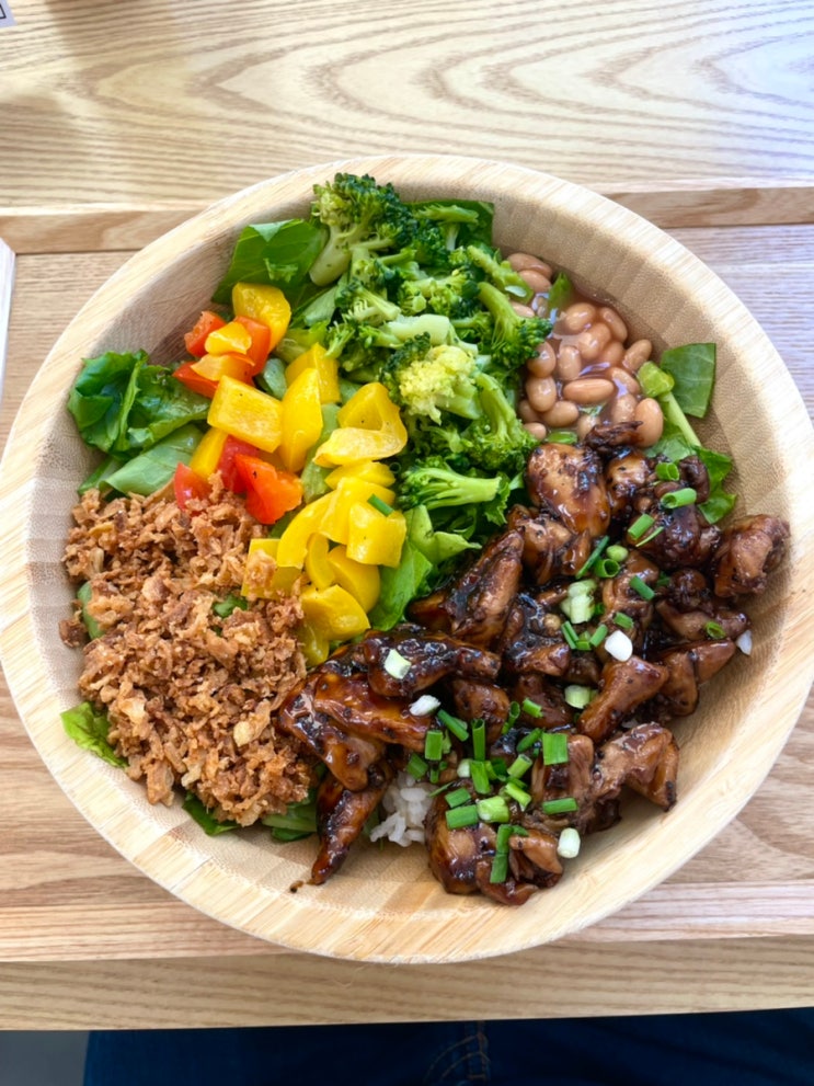  킨텍스 맛집 :: 슬로우캘리 :: 블랙페퍼 치킨보울 :: 칼로리 메뉴 가격 주차