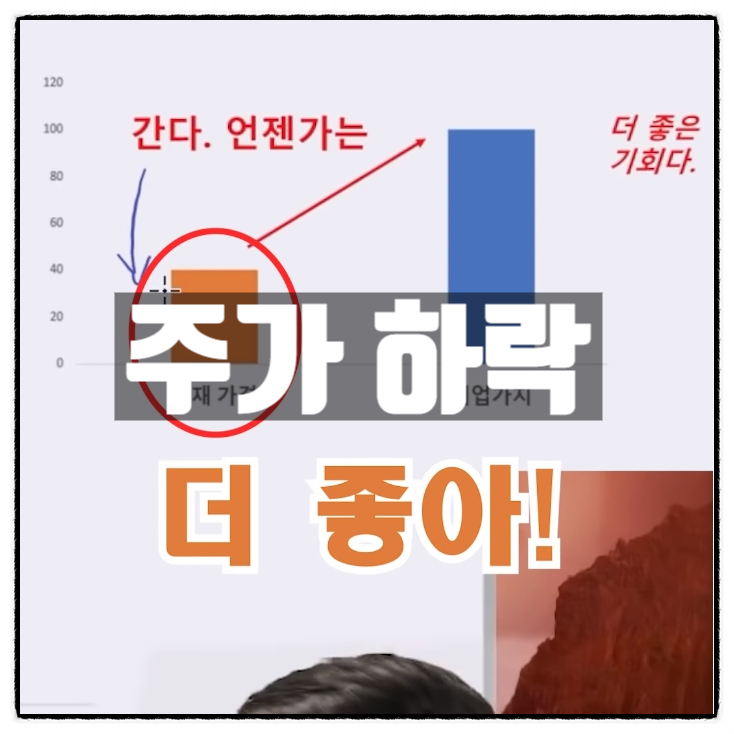  주식떡락 주가하락 더 좋아
