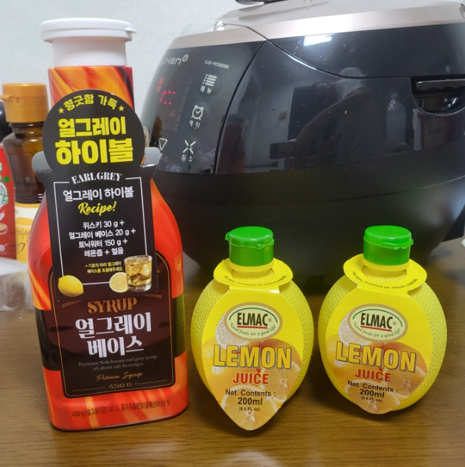  9-2 주간일기::[홈파티]가성비 얼그레이하이볼 조합 추천(탈리스만 위스키/녹차원 얼그레이 베이스/안주는 소고기 스테이크&된장찌개)