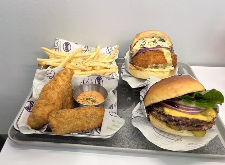 [서울/성수] 버거 맛집으로 소문난 보다버거bd버거/ 매장에 가지 않고 배달도 가능하다고?!/ 보다버거 ㄹㅇ 솔직후기 / 가지튀김맛집