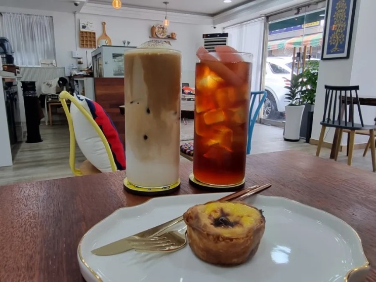 [카페] 월곡역 에그타르트 맛집 | 포타모 카페 리뷰