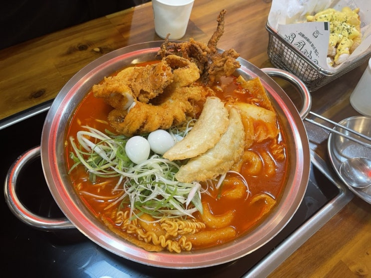  동탄 떡볶이 맛집 청년다방 동탄나루점 내돈내산
