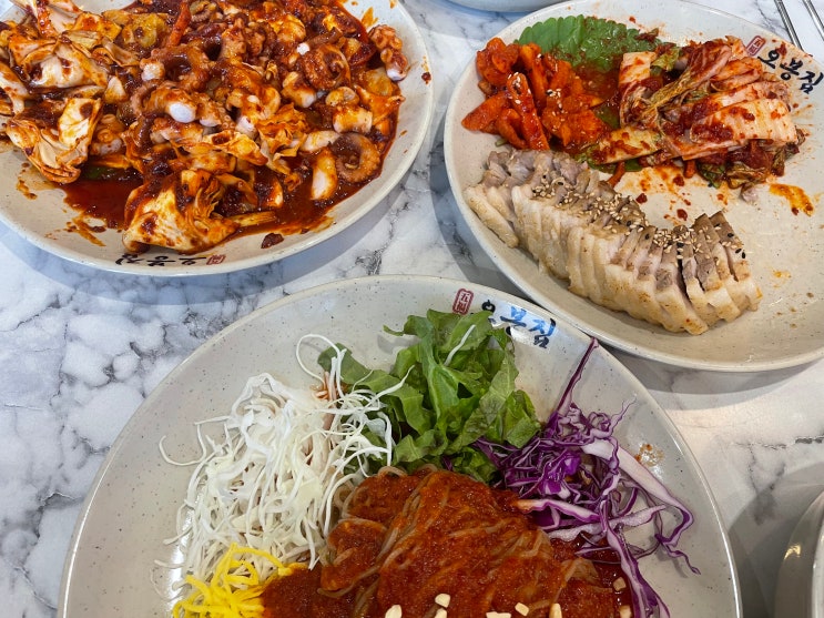 인천 서구 맛집 , 검단 맛집 : 오봉집 , 보쌈이랑 낙지볶음 맛있는집 , 주차가능