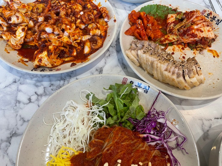  인천 서구 맛집 , 검단 맛집 : 오봉집 , 보쌈이랑 낙지볶음 맛있는집 , 주차가능