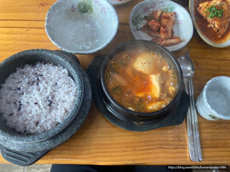  [조치원] 명품순두부 리뷰