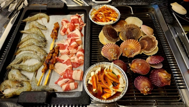  청주맛집 비하동 조개구이무한리필  무한조개