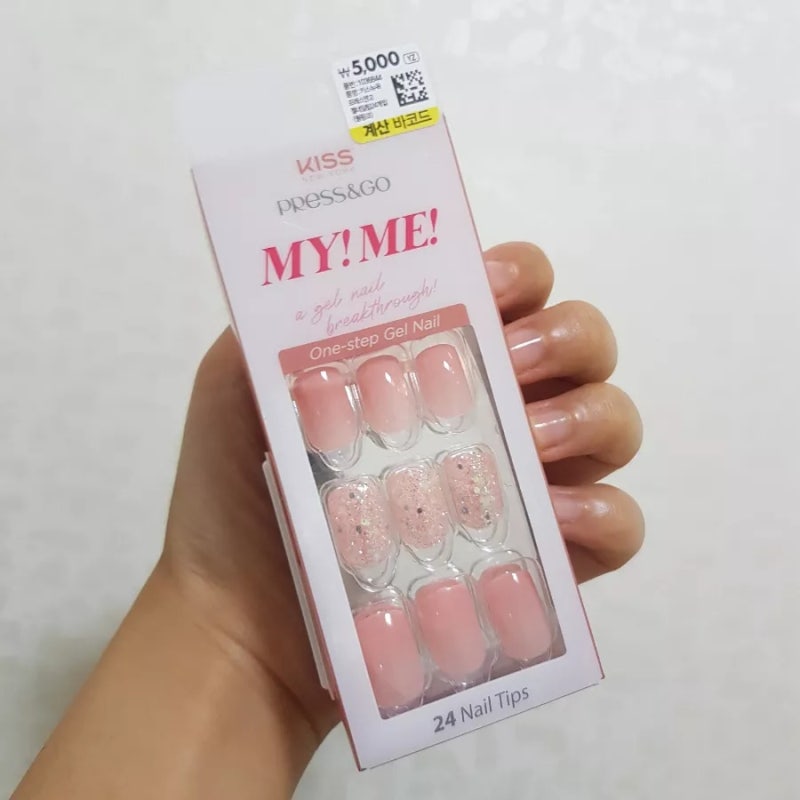 초간단 셀프네일! 다이소 네일팁, 다이소 키스 네일팁 리뷰!