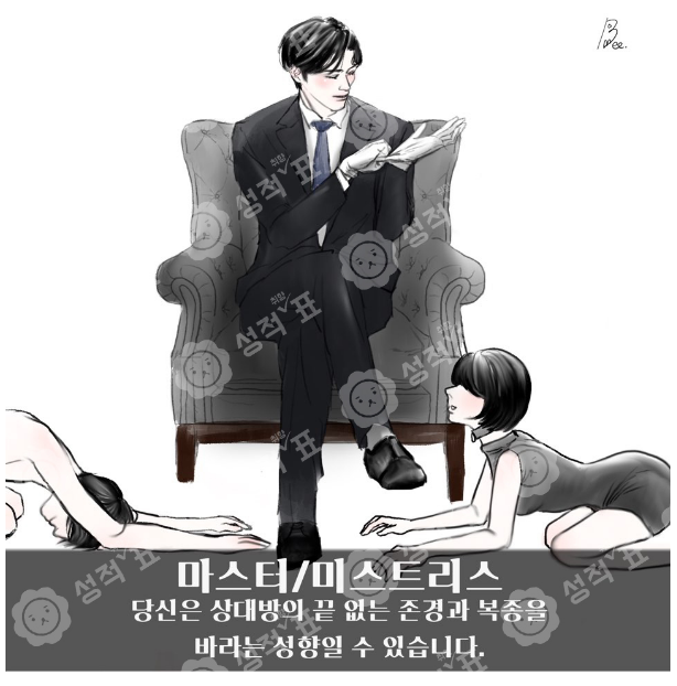 BDSM테스트, 나의 성적취향은 어떨까요?(+링크 있음)