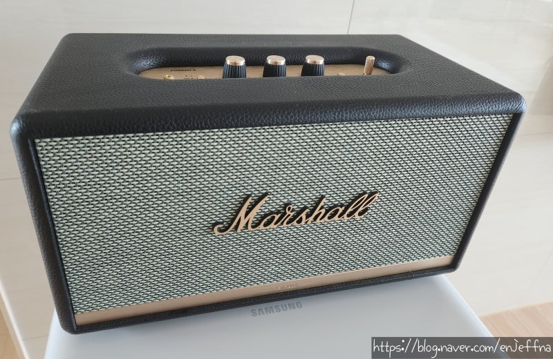 마샬(Marshall) 스탠모어2 블루투스 스피커 연결 방법