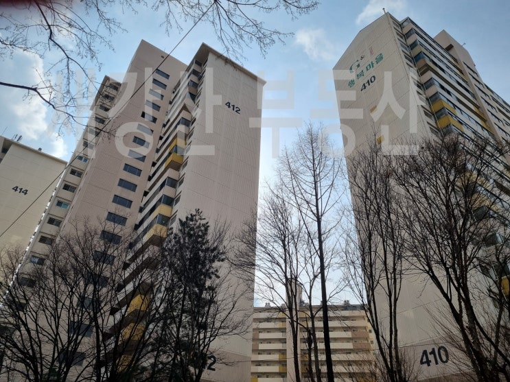  '구리역' 인근 리모델링 진행중인 소형 아파트 1400세대 인창주공 4단지아파트!!!