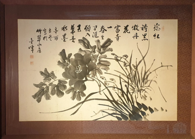 [동양화/서양화 그림] 동행갤러리ㅣ금봉 박행보 동양화 한국화 문인화(액자 88×64cm) (갤러리, 전시회, 인테리어그림) (판매중)