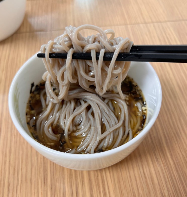  풀무원 가쓰오 메밀소바 밀키트