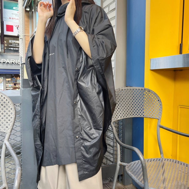 나이키 판초 우비, 우의 후기 - 비 오는 날 아이템