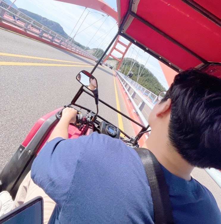  군산 선유도 여행 (바이크타기, 무녀2구마을버스)