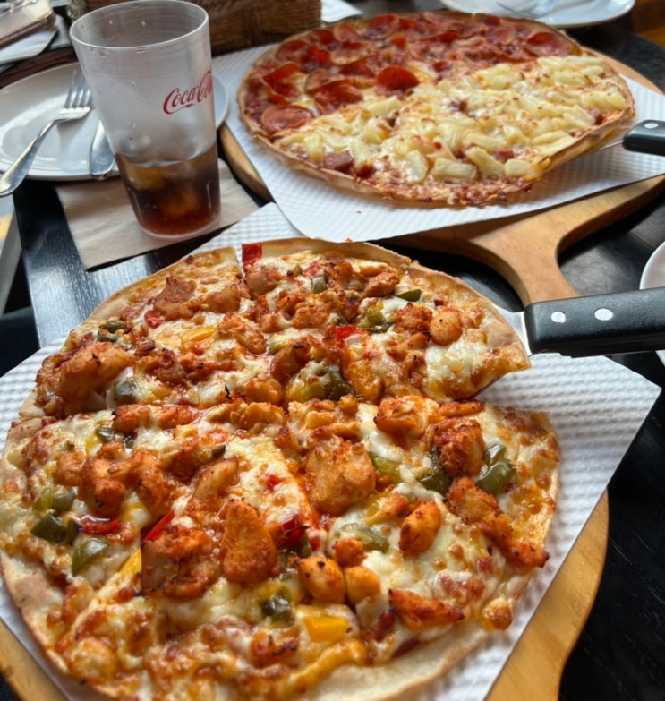  이태원 해방촌 맛집 보니스피자펍 메뉴 사이즈