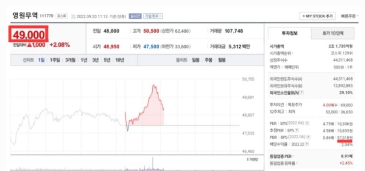 채권형 주식 적정주가 및 기대수익률 산정 방식