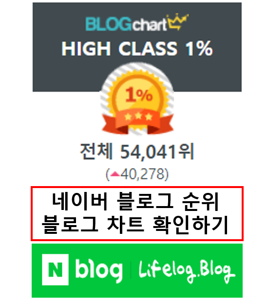  네이버 블로그 순위 확인하기 - 블로그 차트
