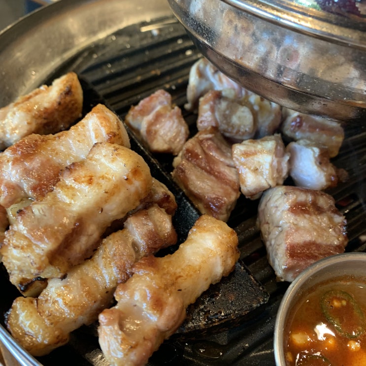 <서울 잠실새내역 술집> 잠실 최대 고기맛집 삼겹살 맛집, "고반식당 잠실새내점"