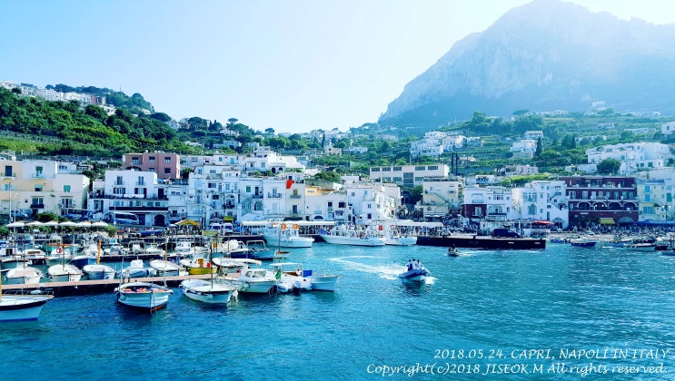 [나폴리 근교]여행지 추천 Capri 카프리섬.