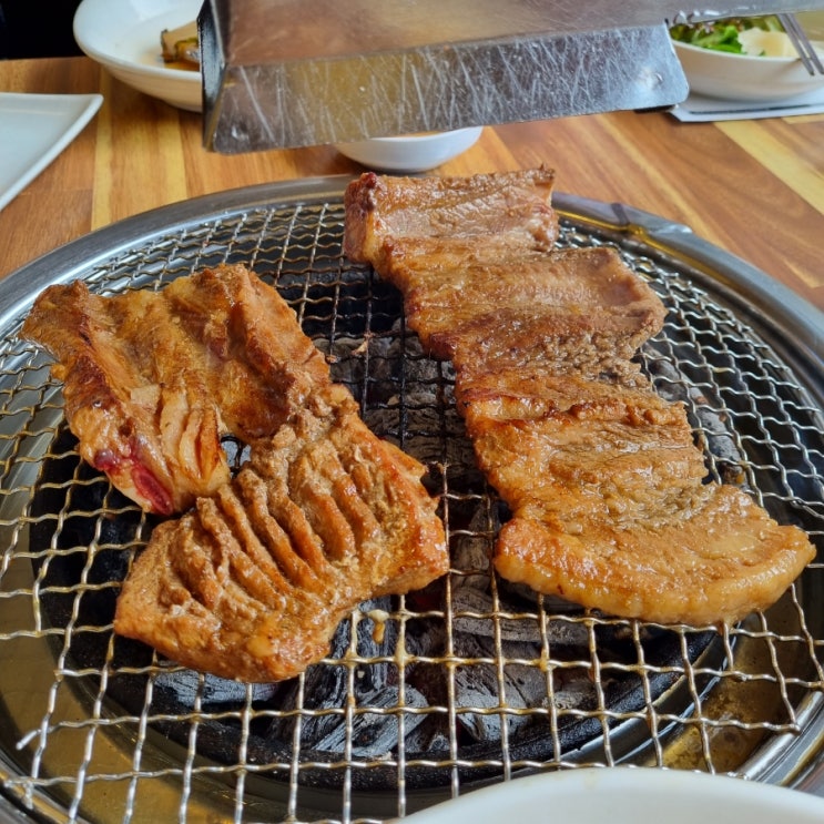  송현동 갈비집 행복한 갈비 깔끔한 한끼로 딱이네요