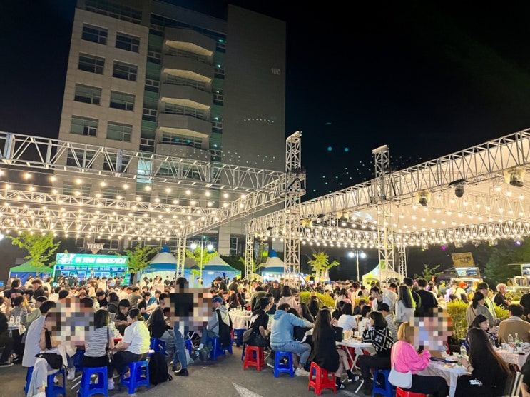  3년만에 다시 열린 춘천 강원대학교 축제 '대동제' 전야제