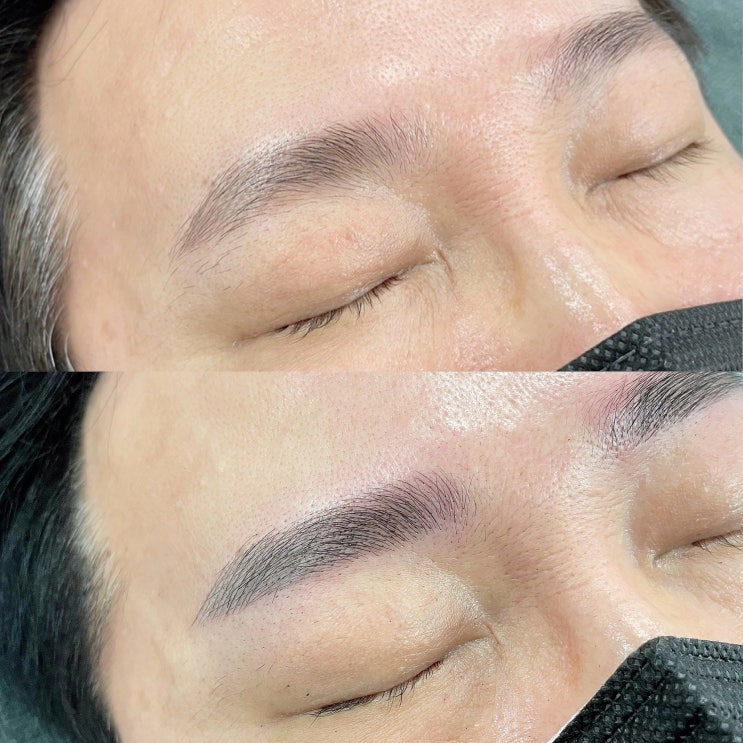  두정동 자연눈썹문신, 자연스러운 느낌 그대로