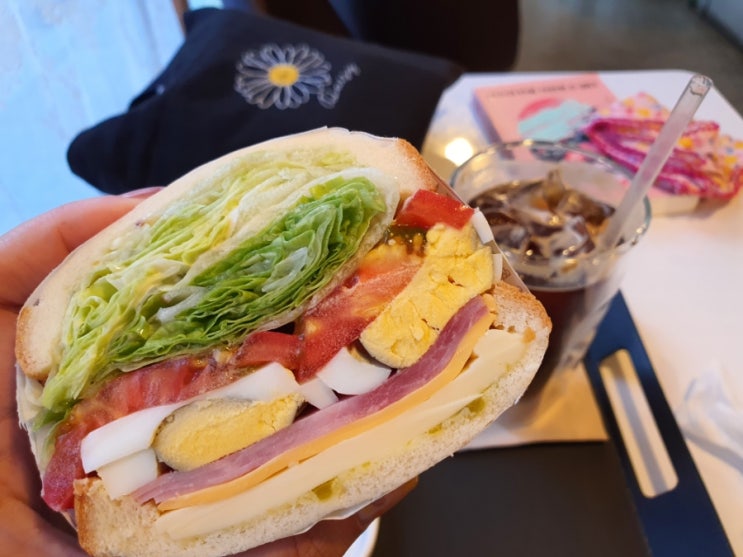  개봉동 샌드위치 맛있는 까페 얌얌플레이트와 개봉도서관 자봉후기